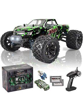 High-Speed 1:18 Scale 4WD Off-Road RC Car, All Terrain Monster Truck, 2
